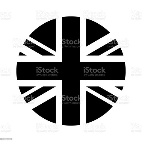 Vector Flat Great Britain Flag Circle Stock Illustration - Download ...