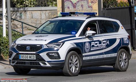 Seat Ateca perteneciente a la Policía Municipal de Madrid Flickr