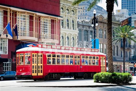 New Orleans Streetcar Stock Photo | Royalty-Free | FreeImages