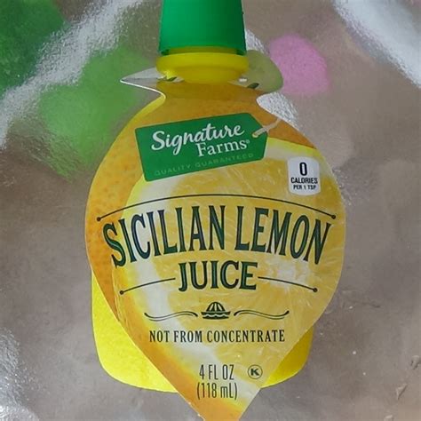 Signature Farms Sicilian Lemon Juice Reviews Abillion