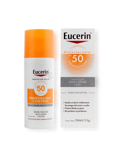 Protector Solar Fluido Antiedad Spf 50 Eucerin Dermatodo