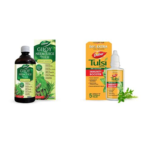 Dabur Giloy Neem Juice With Tulsi Ayurvedic Health Juice L