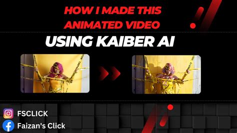 How To Make Animated Video Using Kaiber Ai Youtube