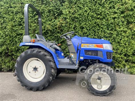 Mini Tractor Iseki TM150 Op Industriebanden