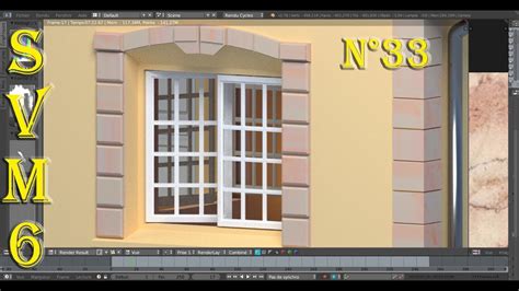 Modéliser Une Maison A Z Blender 3d Tutoriel Svm6 N°33 Texturage Des