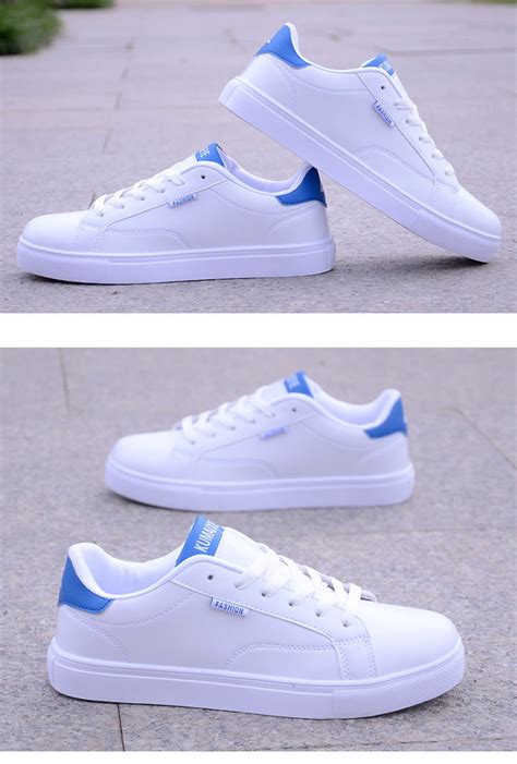 Men Shoes Sneakers 2021 New Summer White Fashion Board White Men's ...