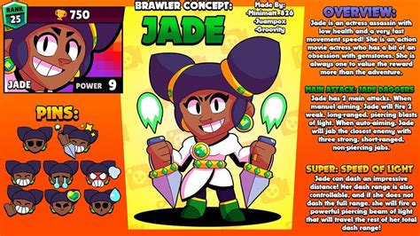 Idea Oc Brawl Stars Brawler Concept Trio Starr Tv Rbrawlstars