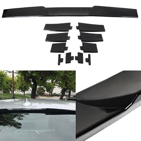 ECCPP Universal Carbon Fibre Spoiler Wing Rear Car Trunk Spoiler Wing