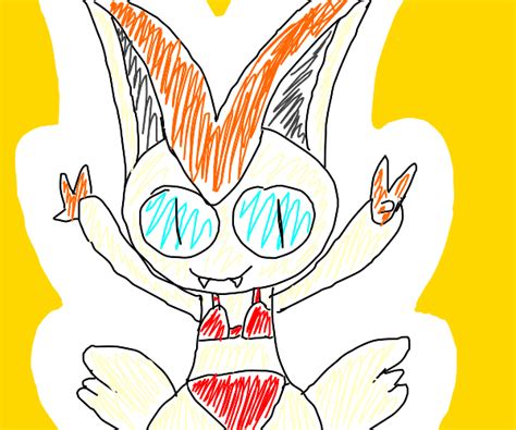 Victini In Bikini With Dratini Martini Drawception