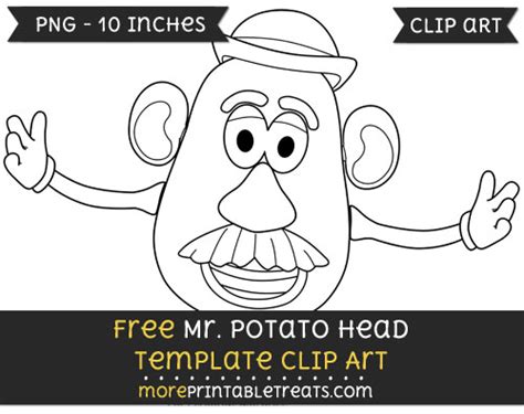 Mr Potato Head Template – Clipart