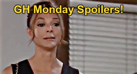 General Hospital Monday August 12 Spoilers Natalia Begs Kristina To