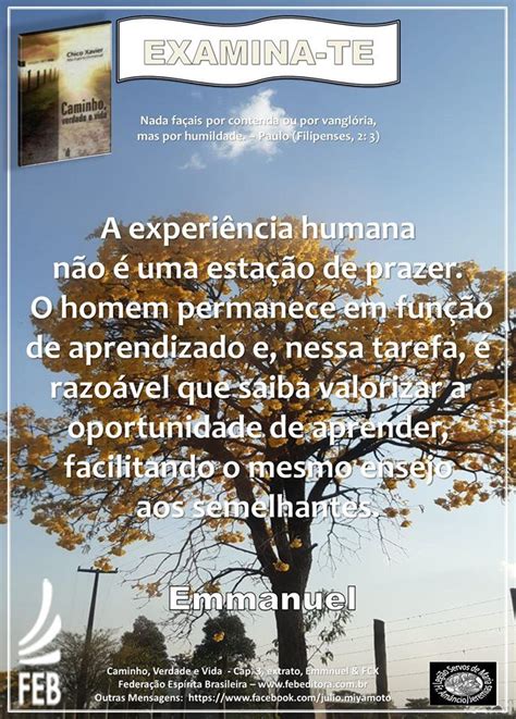 Emmanuel Livro Caminho Verdade E Vida Chico Xavier Cap 3