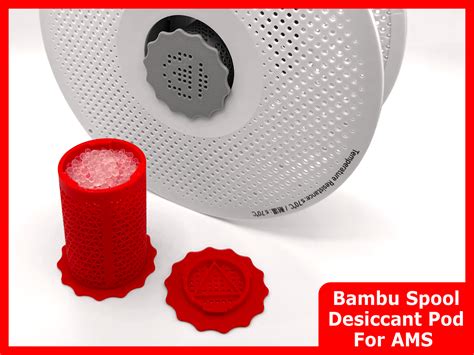 Ams Desiccant Pod For Bambu Spool By Br1acc Makerworld