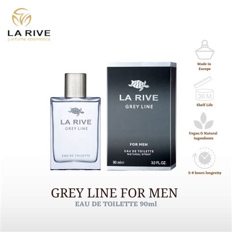 La Rive Grey Line Edt 90ml Shopee Malaysia