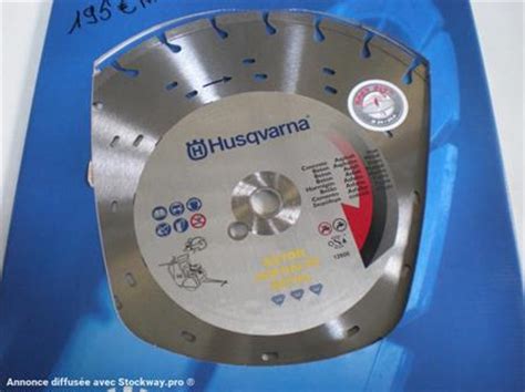 Disque Diamant Husqvarna Saverne Bas Rhin Alsace