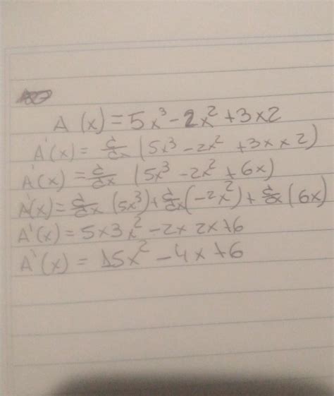 A X 5x³ 2x² 3x 2 Ayudenme Plis Brainly Lat