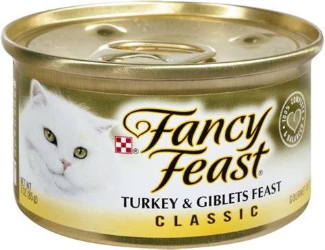 Amazon Purina Fancy Feast Classic Pate Wet Cat Food Turkey