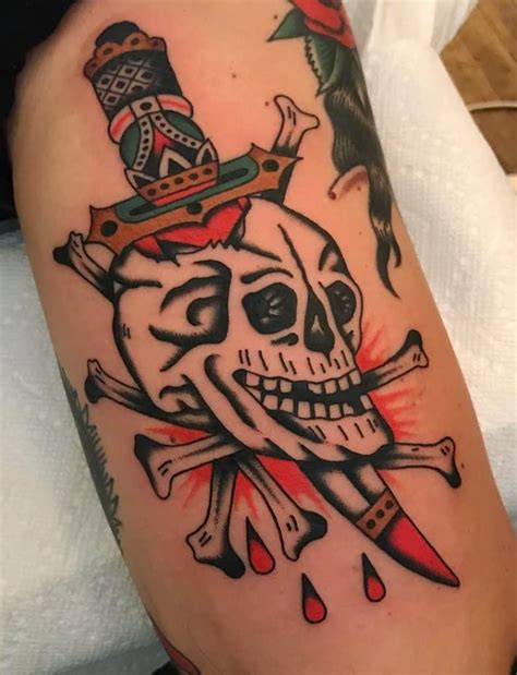 American Traditional Skull Tattoos Explained