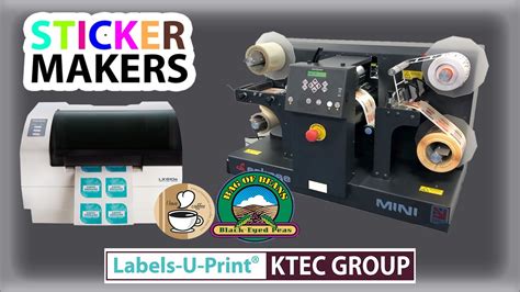 Sticker Makers Primera Lx610e Epson C6500ae Mini Finisher Ktec Group Uk Youtube