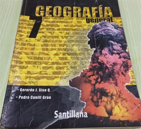 Libro Geografía General 7mo Grado Editorial Santillana MercadoLibre