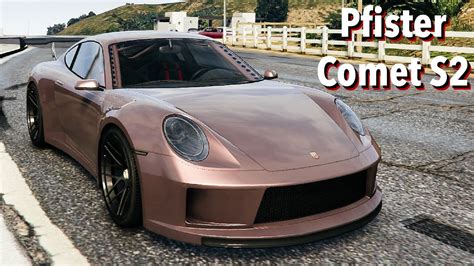 Frozen Berry Pfister Comet S2 Customization GTA Online YouTube