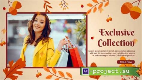 Videohive Autumn Fashion Sale Promo 39610893 Project For After