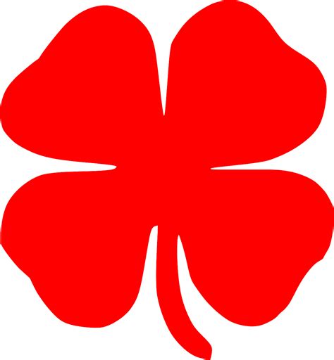 Svg Shamrock Four Clover Leaves Free Svg Image Icon Svg Silh