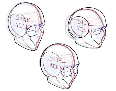 How To Draw Different Types Of Heads