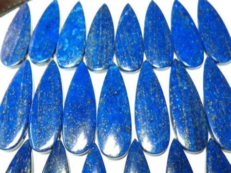 Royal Blue Natural Lapis Lazuli Teardrop Gemstone Packaging Type