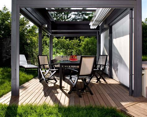 Aluminium Pergola With Retractable Roof - MrTech