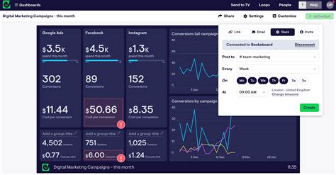 How To Set Up Facebook Ads Alerts And Reports In Slack Geckoboard Blog