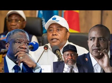 MATCH EBALUKI F DIONGO INTERPELLÉ KATUMBI KABILA BLOQUÉ CENCO JETTE L