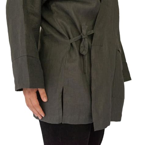 Linen Collection Samue Jacket Still Sitting Meditation Supply