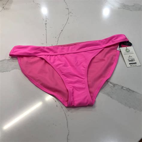 NEW No Boundaries Womens Size XL 15 17 Bright Pink Mix Match Bikini