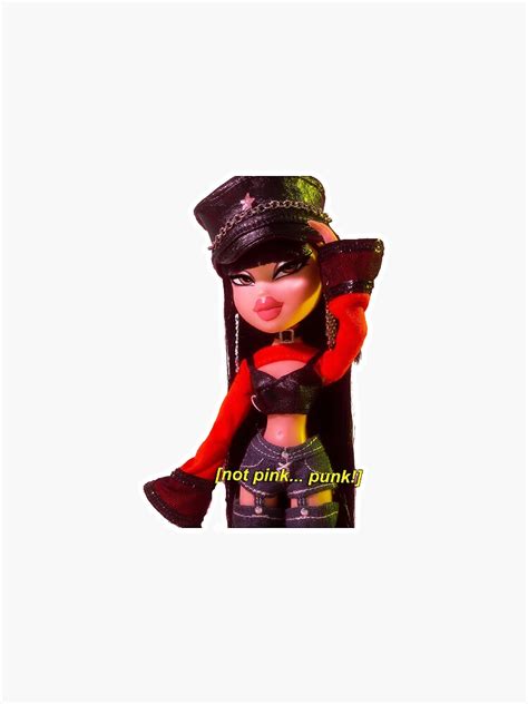 Bratz Jade Sticker For Sale By Lilredrav Redbubble