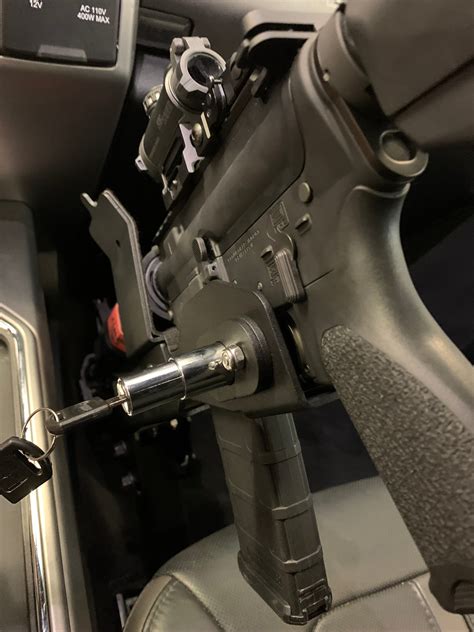 Locking Ar 15 Vehicle Mount Gunmount