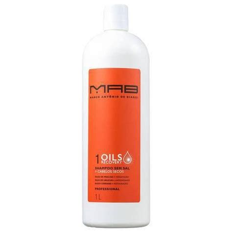 Mab Shampoo Oils Recovery 1 Litro em Promoção Ofertas na Americanas