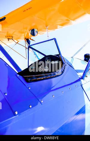 Fuselage And Cockpit Of Boeing Stearman Pt D Kaydet Stock Photo Alamy