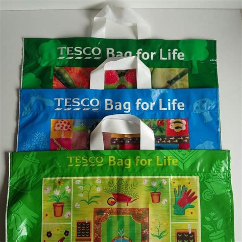 Details About Tesco Bag For Life Collectable Rare Bundle Gardening