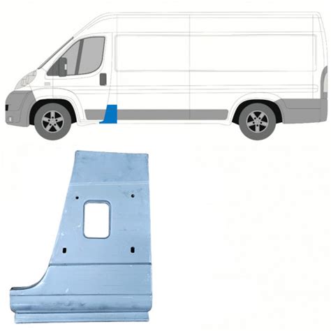 Pannello Di Riparazione Davanzale Della Porta Anteriore Per Fiat Ducato