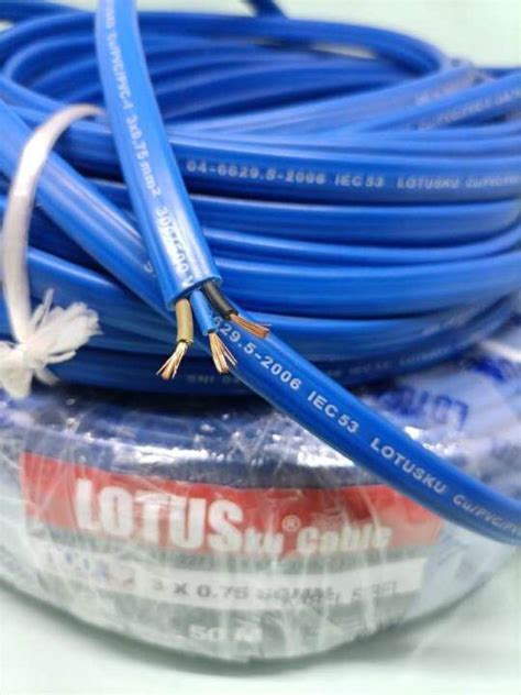 Kabel Pompa Submersible Sibel Lotusku Hyo X X Meter M