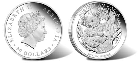 2013 Australian Koala Silver Coins In Color And Kilo Size CoinNews