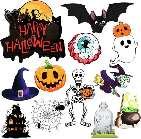 Amazon Pcs Halloween Magnet Fridge Car Magnets Pumpkin Ghost