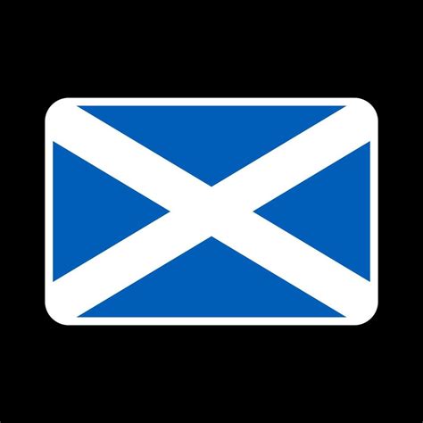 Scotland flag, official colors and proportion. Vector illustration ...