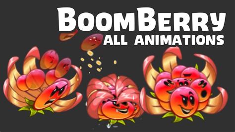 Boomberry All Animations Plants Vs Zombies 2 1031 Youtube