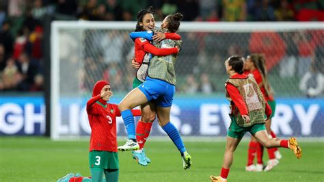 Morocco Makes History At Womens World Cup By Advancing To Round Of 16