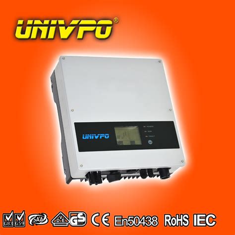 5000w 230v 60hz Mppt Solar Plug And Play Grid Tie Inverter 5kw Univ