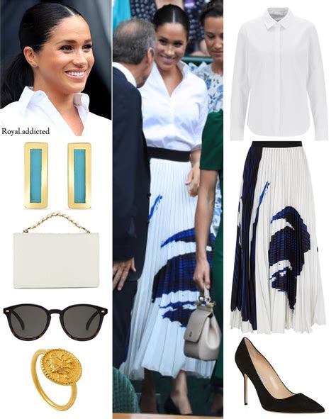 Royal Addicted On Instagram “duchess Of Sussex Style Shirt Possibly Givenchy Skirt Hugo