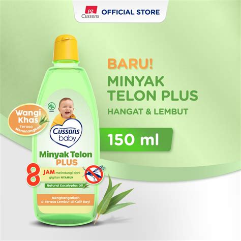 Jual Arjuna Cussons Baby Telon Oil Plus Minyak Telon Bayi Cussons