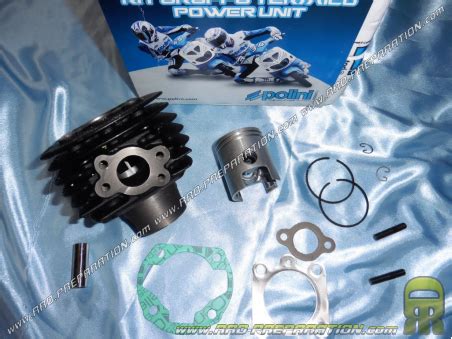 Cylindre Piston Sans Culasse Cc Mm Polini Fonte Piaggio Vespino